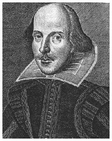  [Fig 6: Droeshout Engraving of William Shakespeare (23k)] 