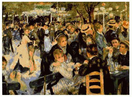  [Fig 5: Renoir's Le Moulin de La Galette (50k)] 